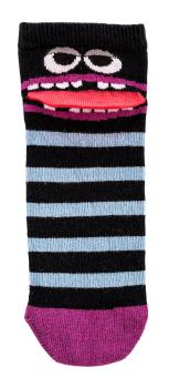 6 Paar TippTexx 24 Kinder Sneakersocken Freche Bande